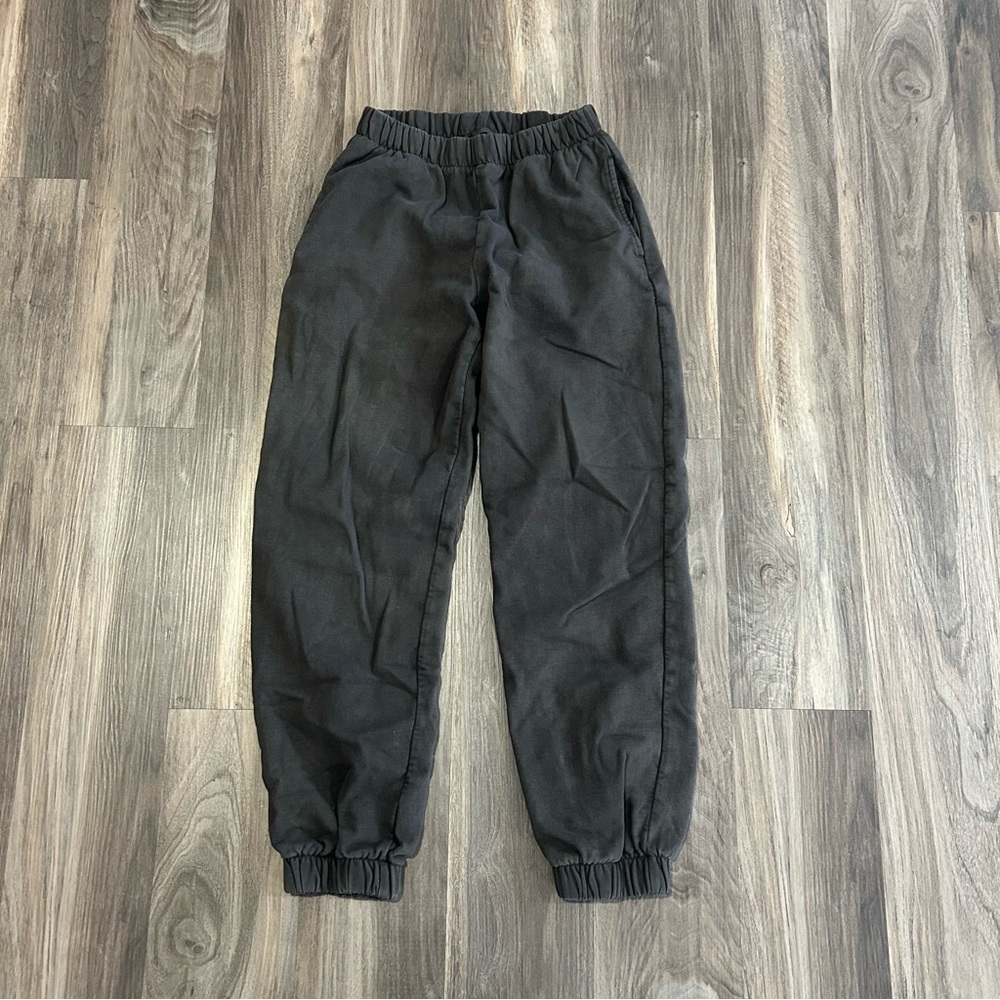 Faded black brandy melville rosa sweatpants - Picture 2 of 4